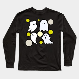 4 Ghost cute Long Sleeve T-Shirt